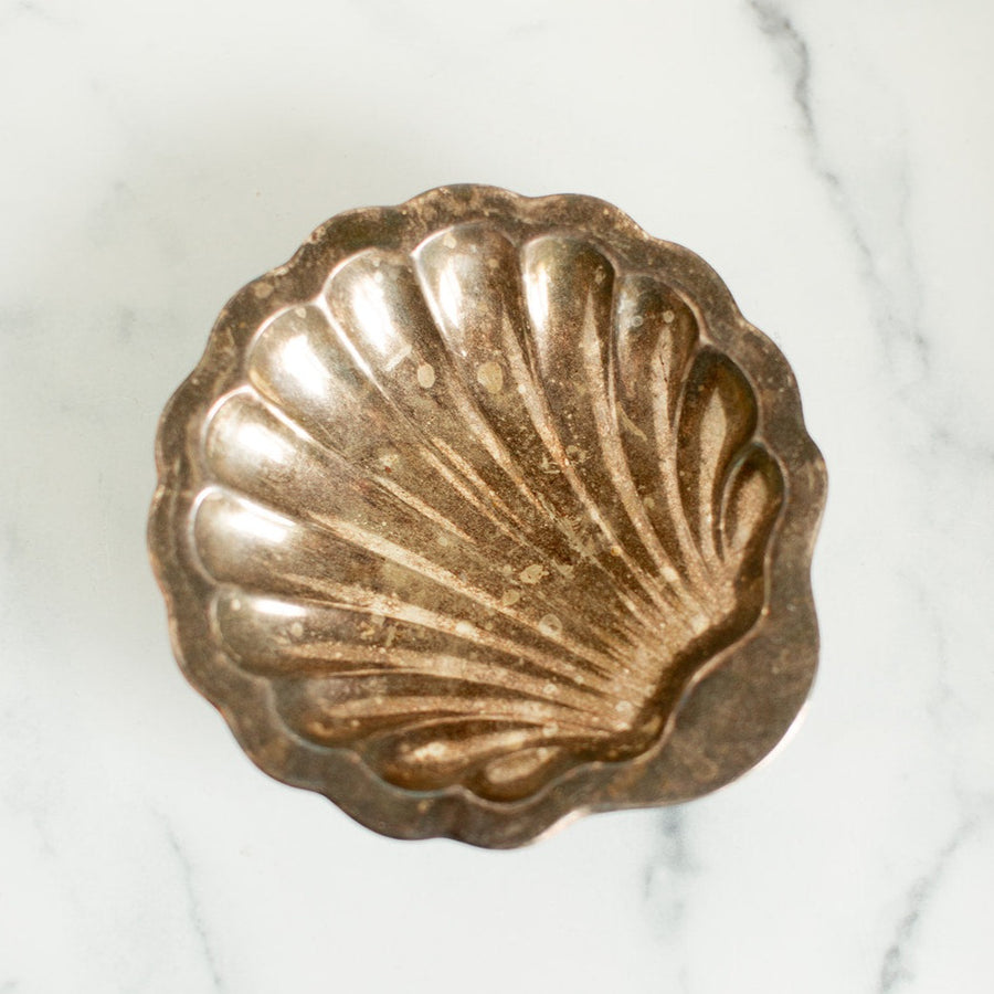 Silver Shell Dish