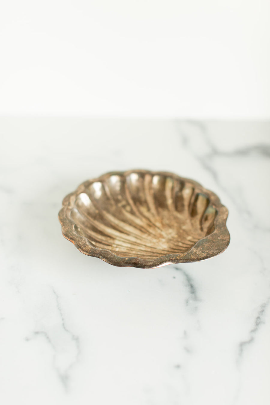 Silver Shell Dish