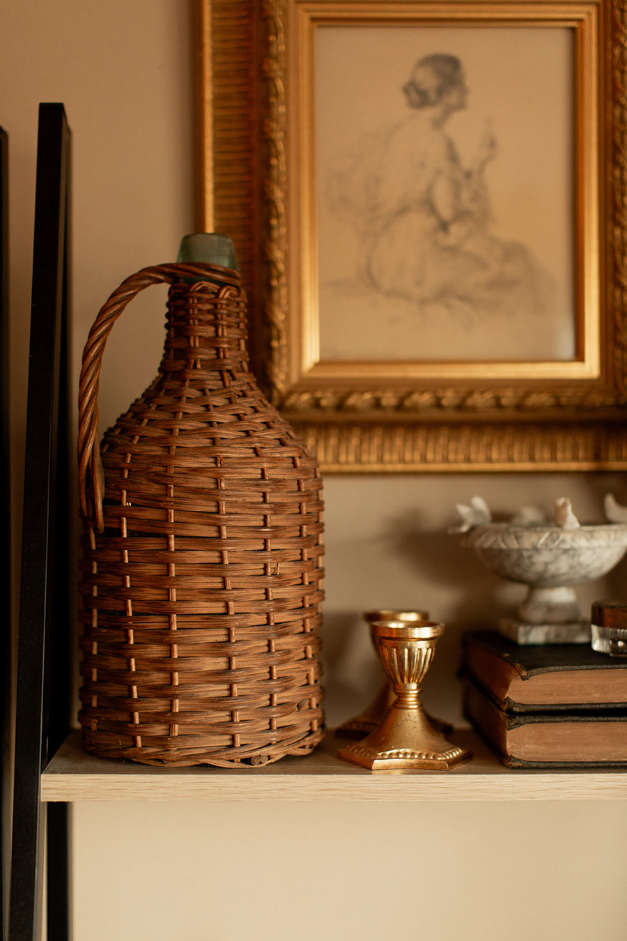 Medium Civil War Era Demijohn