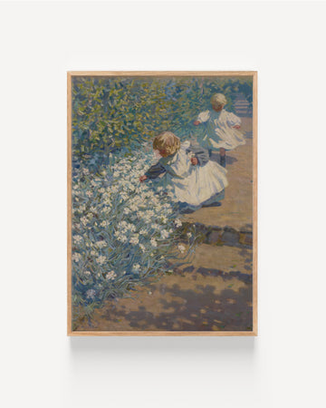 Picking Flowers by Helen Galloway McNicoll