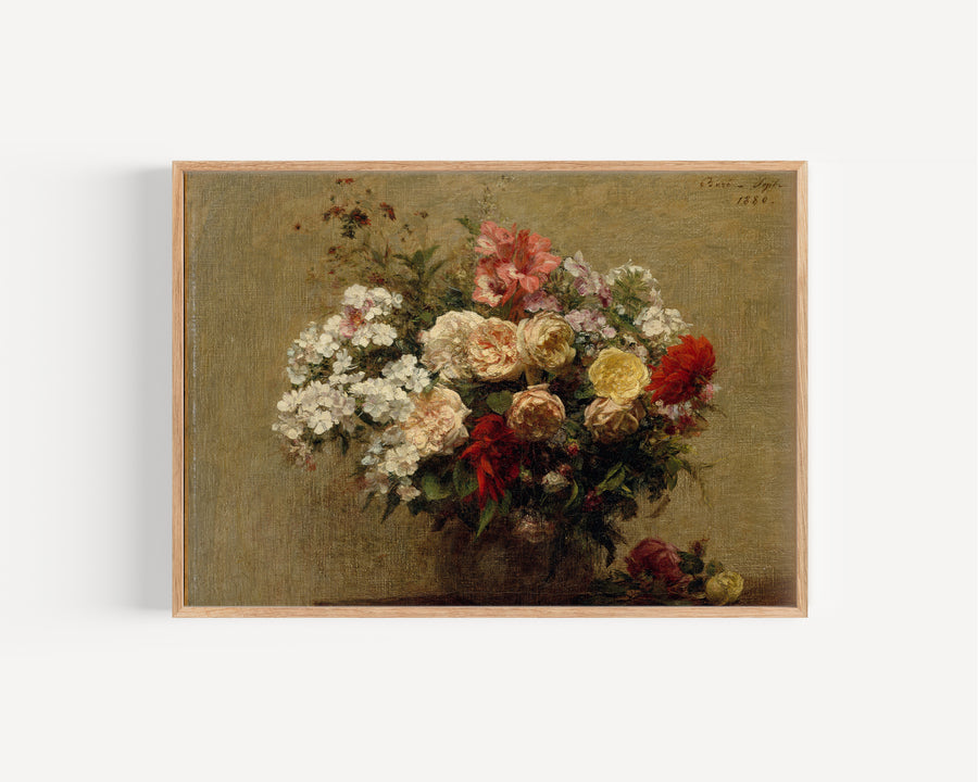 Summer Flowers by Henri Fantin Latour