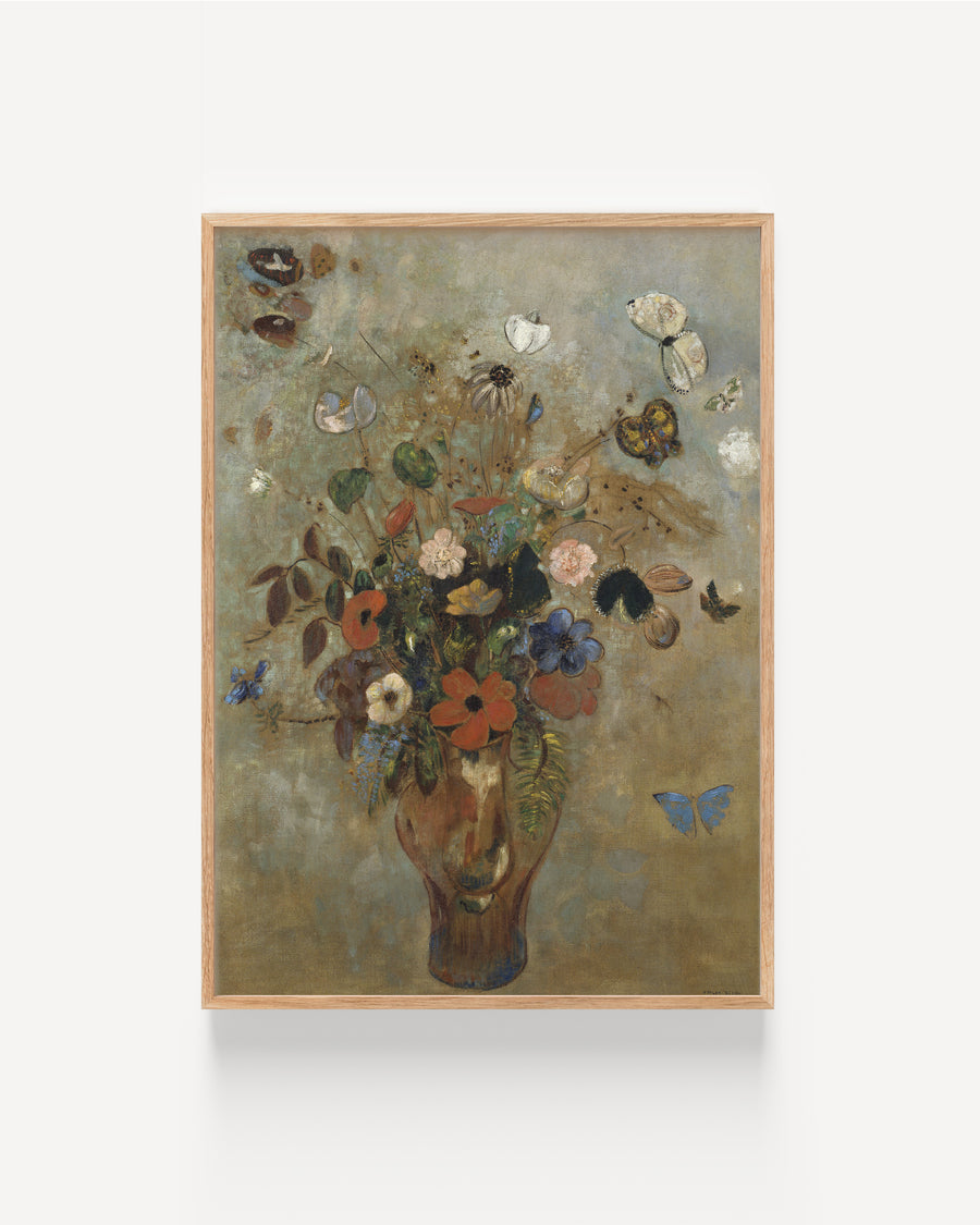 Still Life with Flowers by Odilon Redon