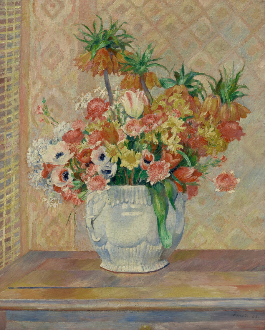 Still Life: Flowers by Pierre-Auguste Renoir