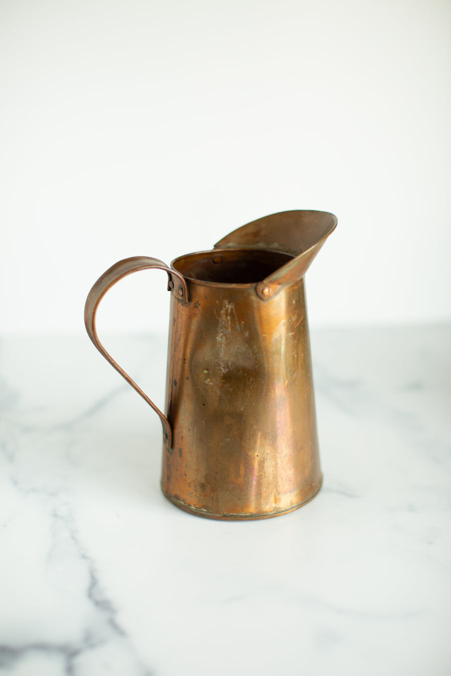 Medium Farmhouse Copper Pitcher