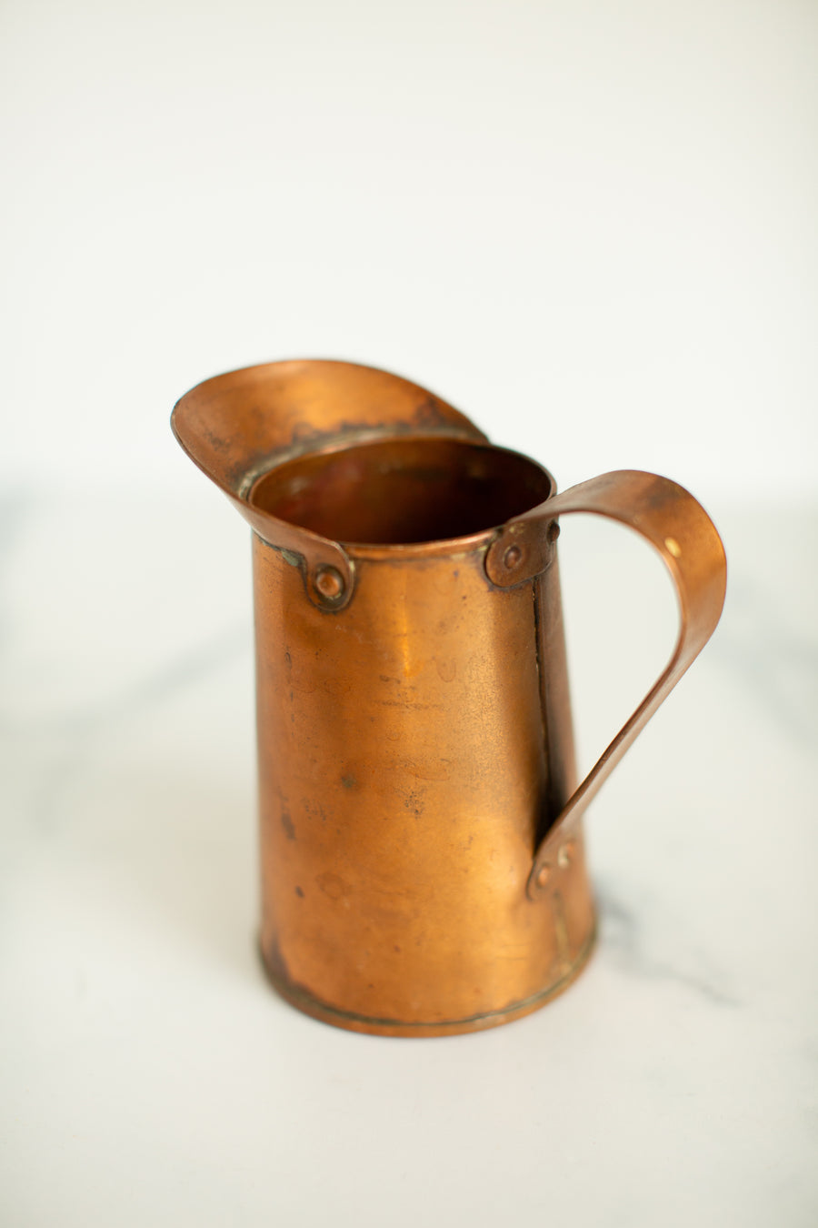 Small Farmhouse Copper Pitcher