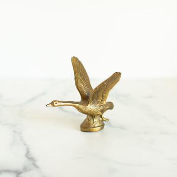 Brass Flying Goose