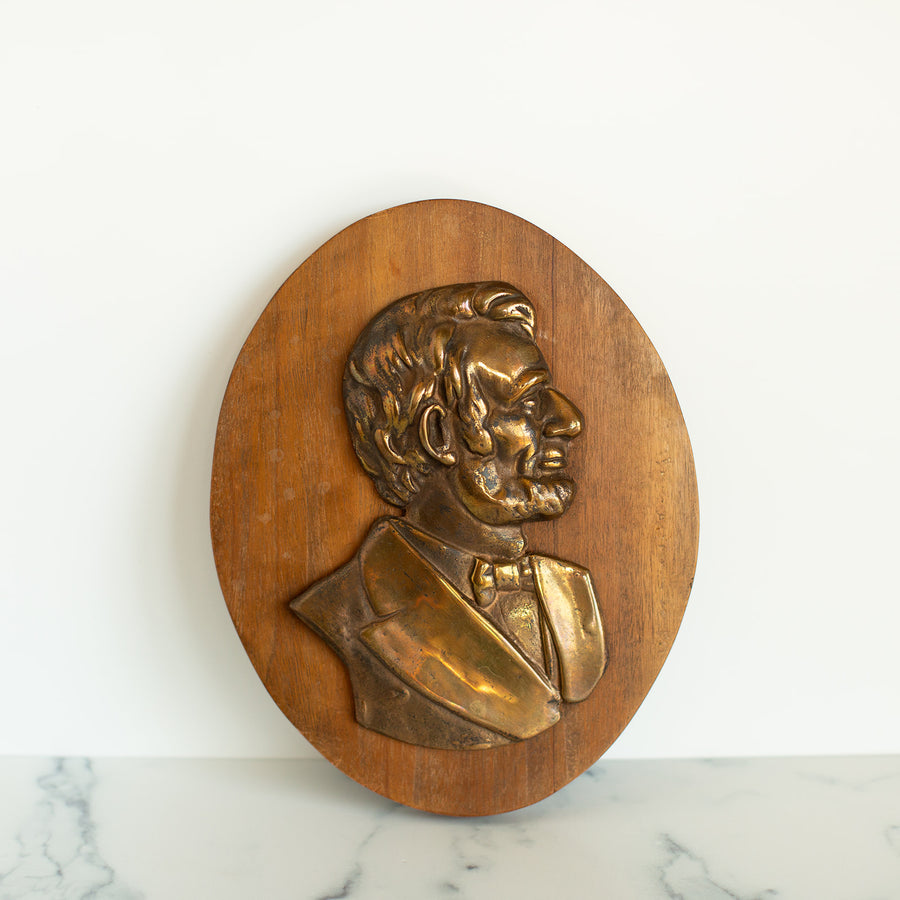 Vintage Abraham Lincoln Profile Bust