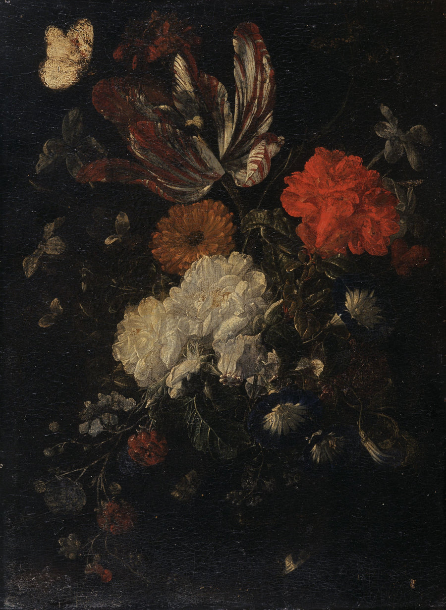 Still Life with Flowers by Nicolaes van Verendael