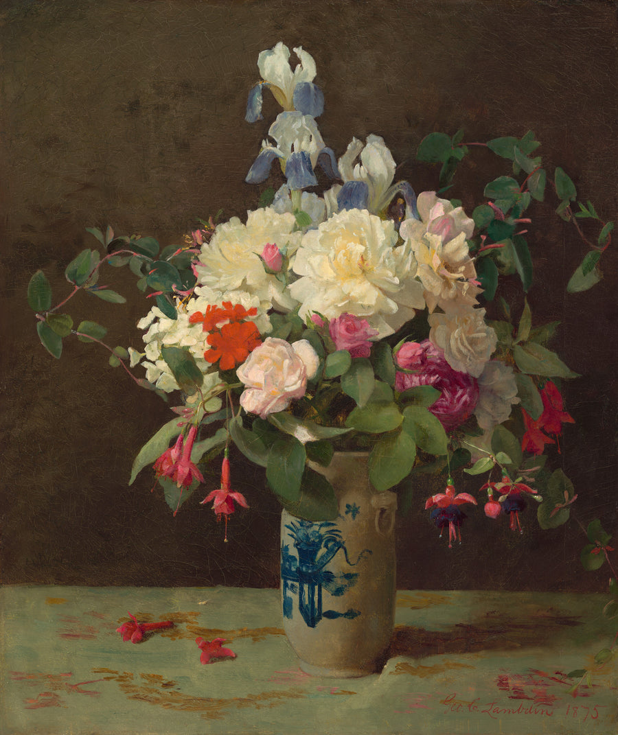 Vase of Flowers by George Cochran Lambdin