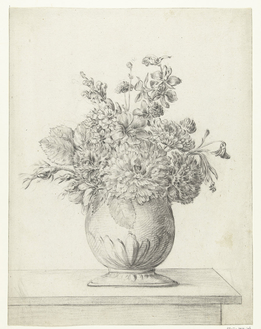 Flowers in a Vase by Jean Bernard