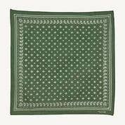 Hand-Dyed Green Bandana