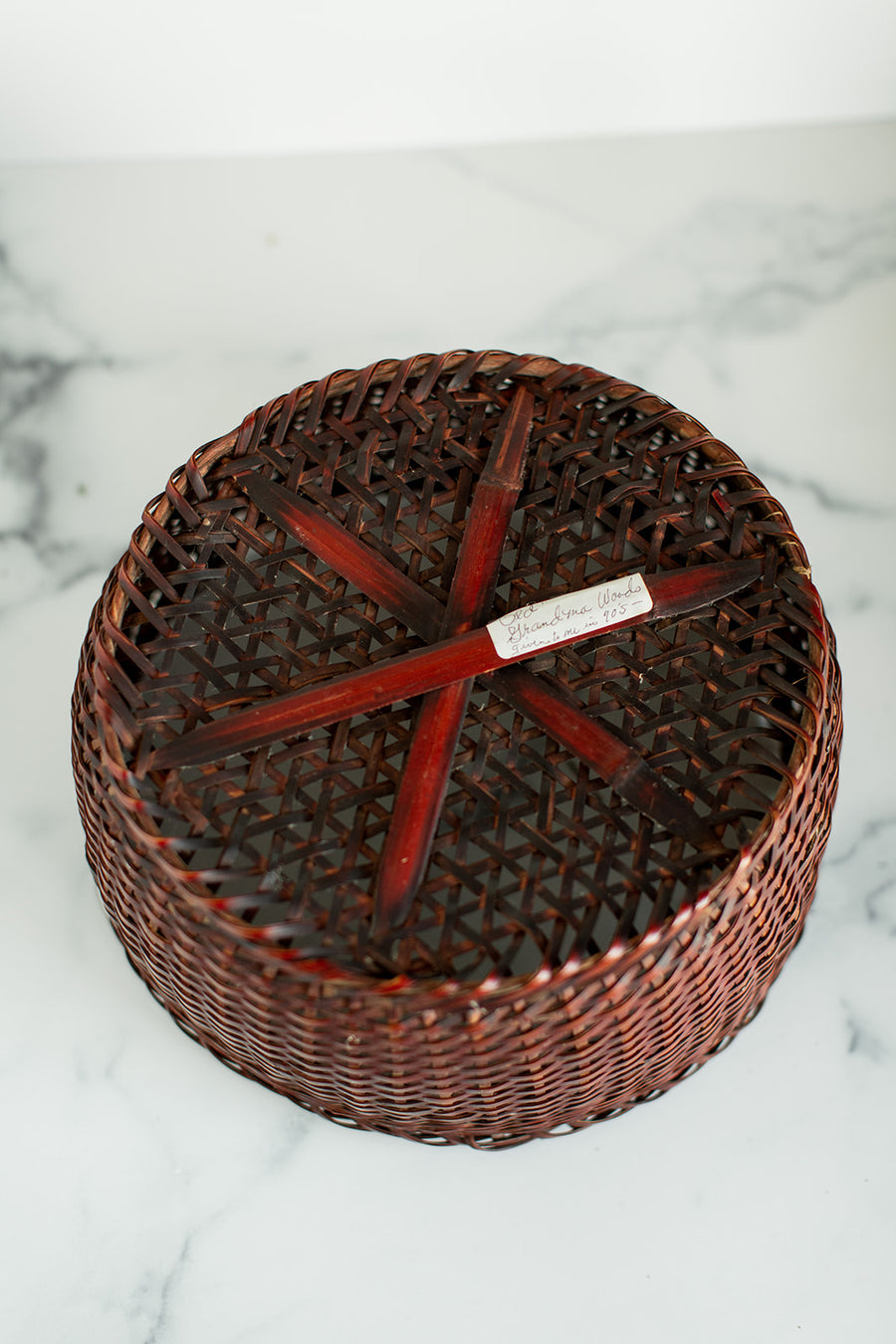 Woven Round Basket