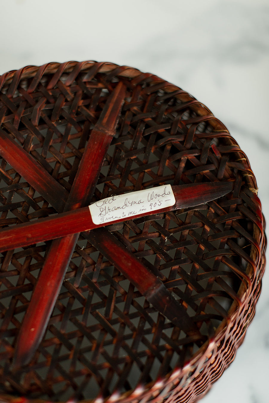 Woven Round Basket