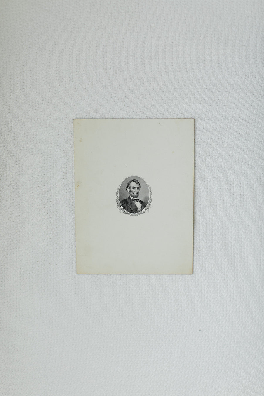Abraham Lincoln Bust Lithograph