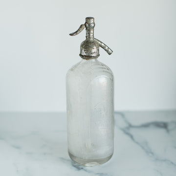 Glass Seltzer Bottle