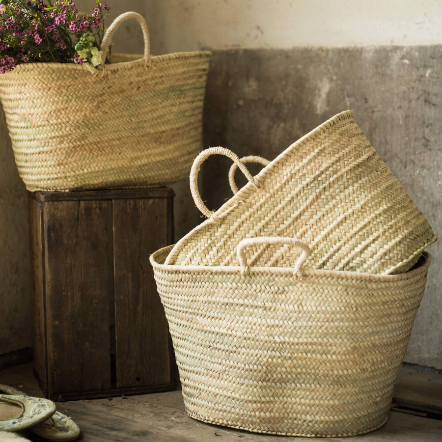 Sisal Handled Basket