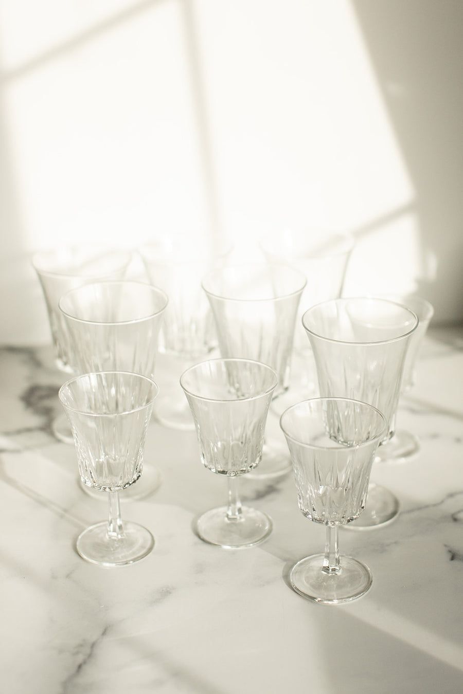 French Crystal Glassware (small)