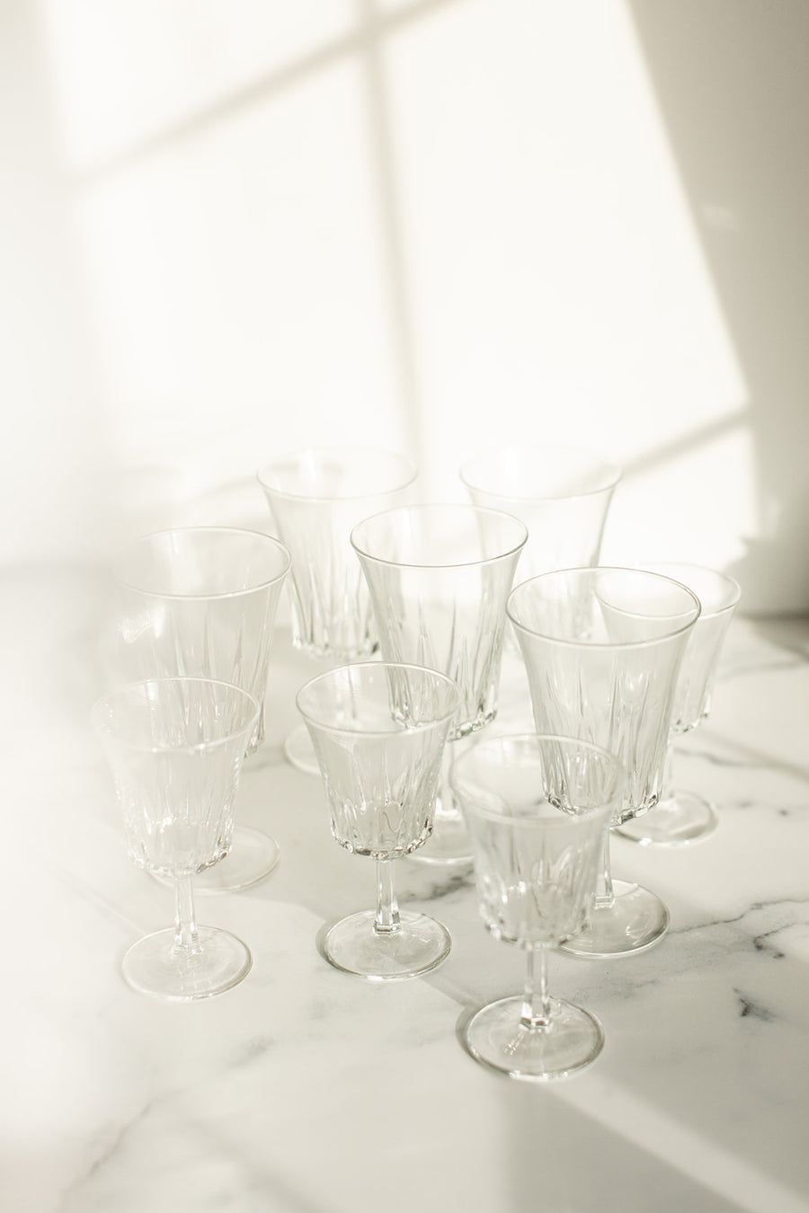 French Crystal Goblets (Large)
