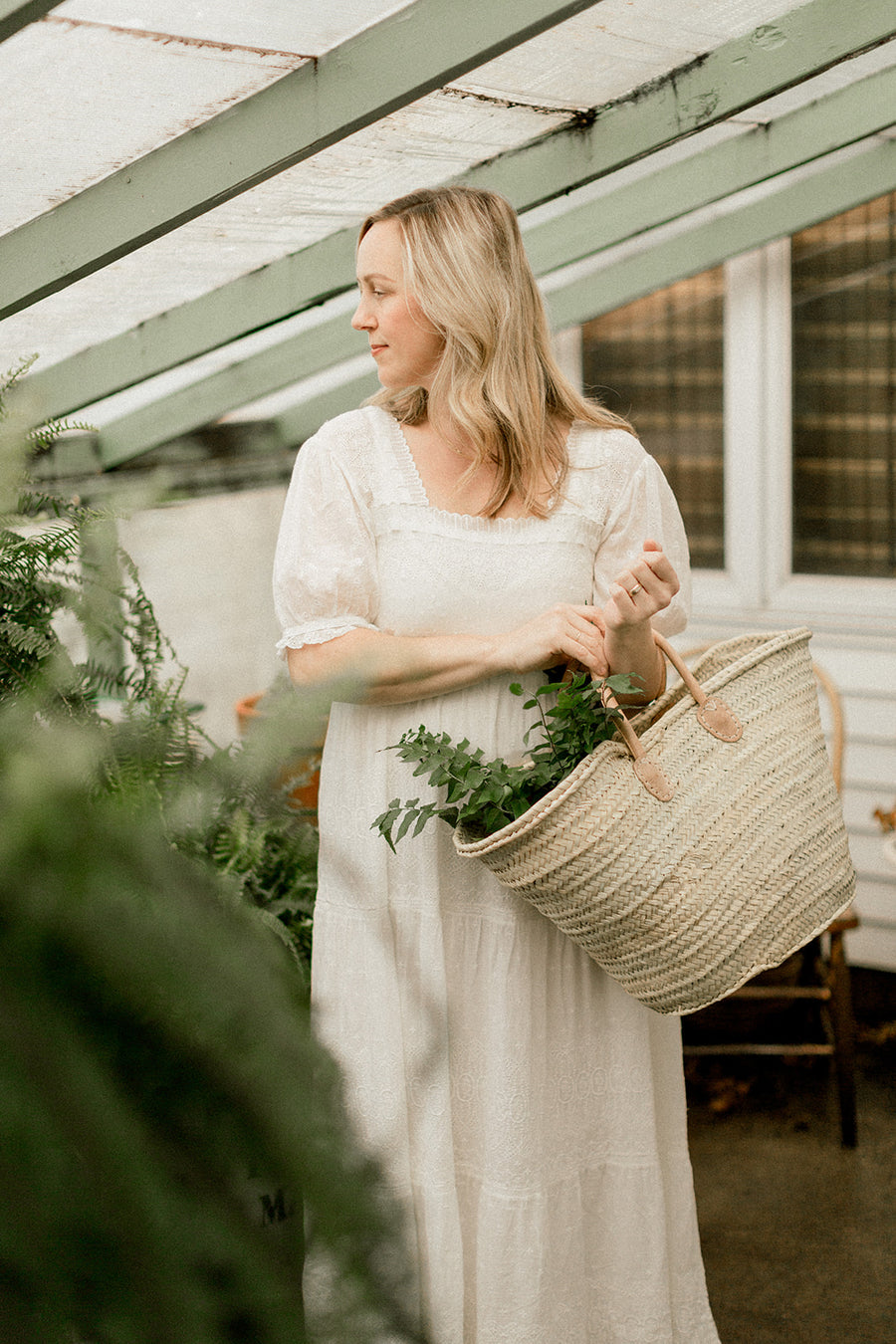 Short Handled Market Basket