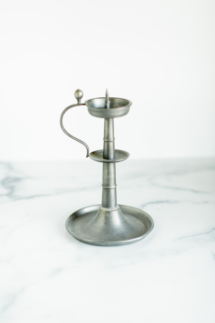 Pewter Candlestick