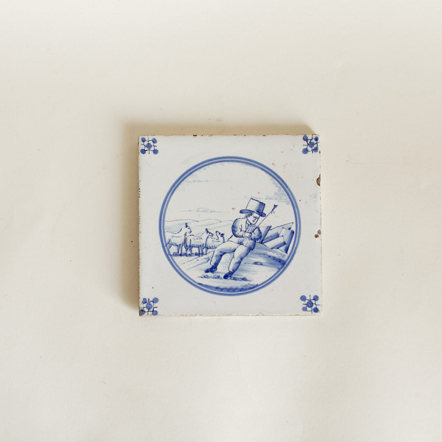 19th Century Delft Tile