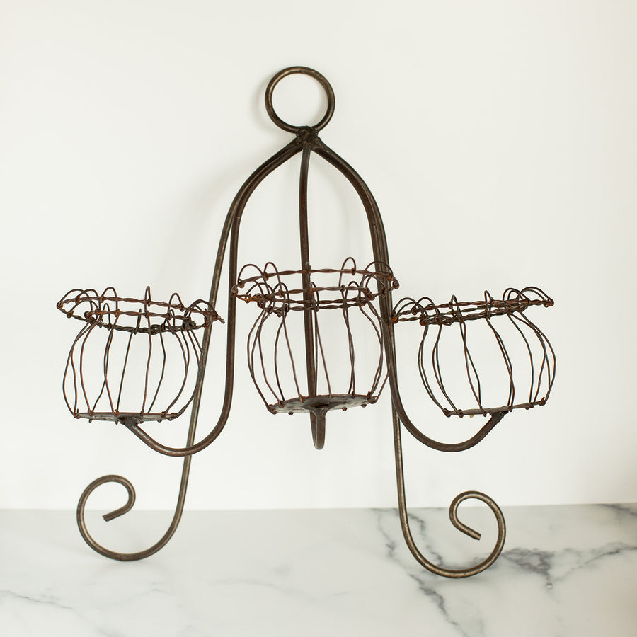 Wrought Iron Candle Sconce