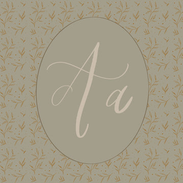 Letter A Print