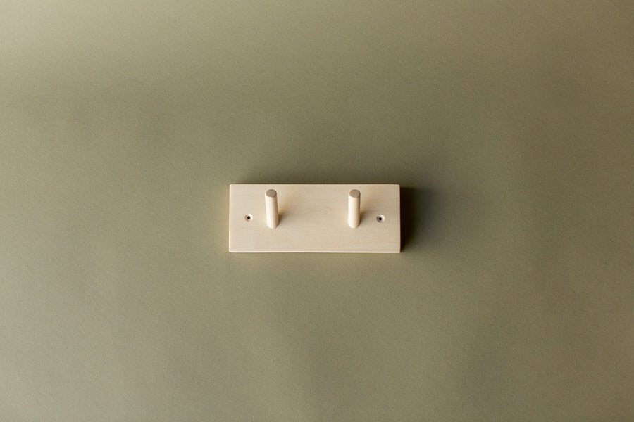 Handmade Wooden Peg Rails