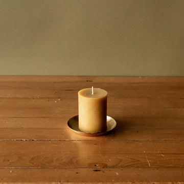 Pure Beeswax Pillar Candle