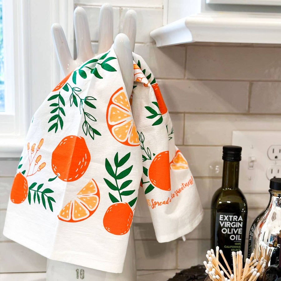 Orange Fruit Kitchen Towel