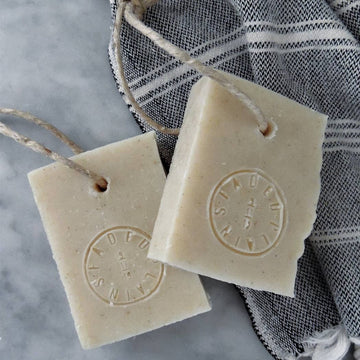 Gardeners Scrub Soap On A Rope